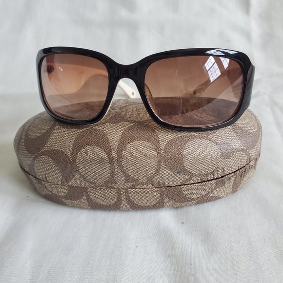 Coach sunglasses - like new wrap around main image 6